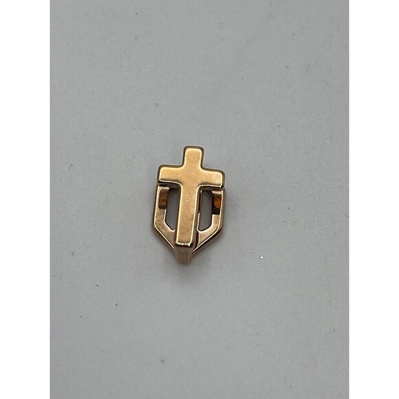 Keep Collective Single Leather Band Triangle Perf In Natural Tan & 4 Charm Lot - Picture 8 of 10